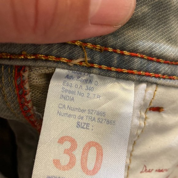 Diesel 3D Slim Fit Jeans - 30x28 - Picture 7 of 9